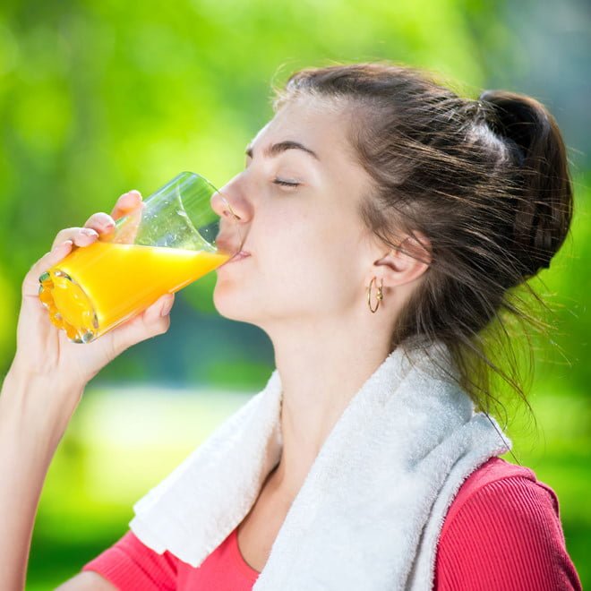 Uống nước cam mật ong vào mỗi sáng tốt cho sức khỏe